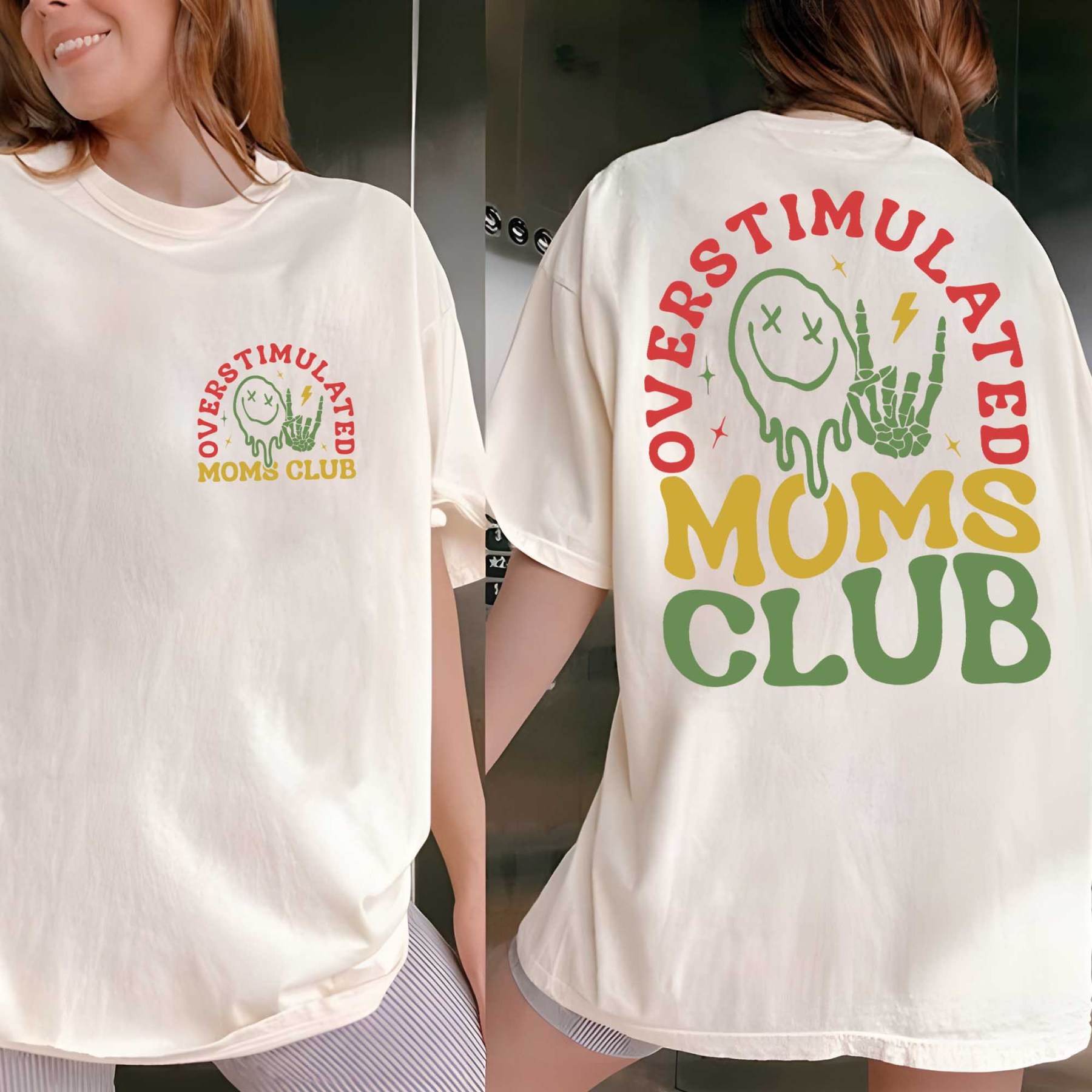 Overstimulated Moms Club Shirt