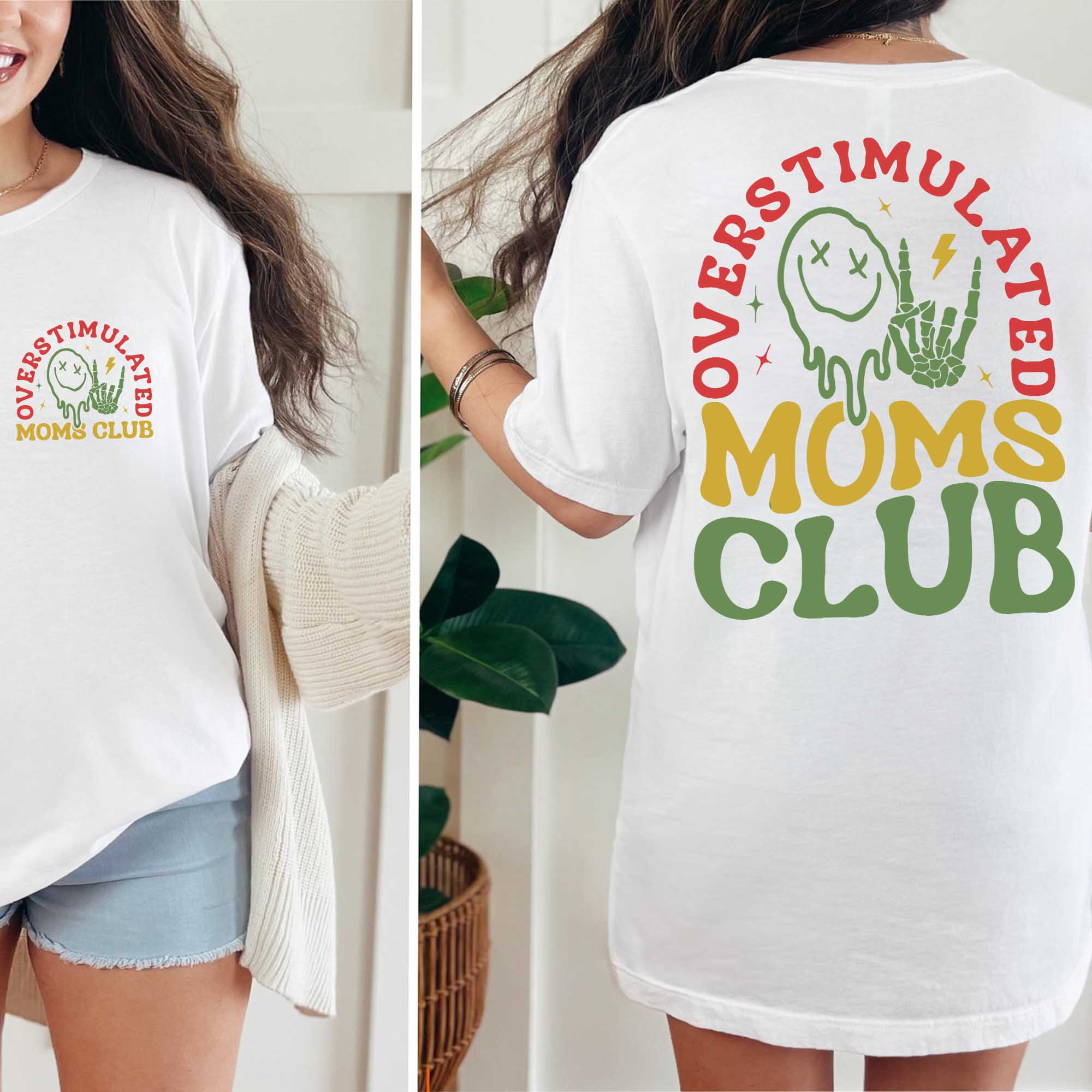 Overstimulated Moms Club Shirt