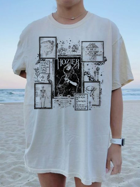 Retro Hozier Unreal Unearth Song Shirt