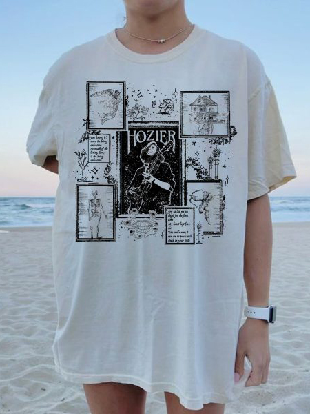 Retro Hozier Unreal Unearth Song Shirt