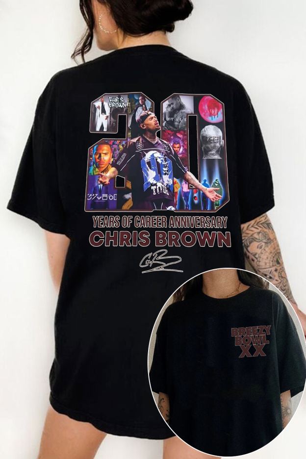 chrisbrown 2025 tour t-shirt