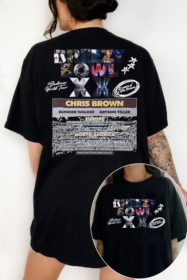 brezbowl double-sided printed T-shirt
