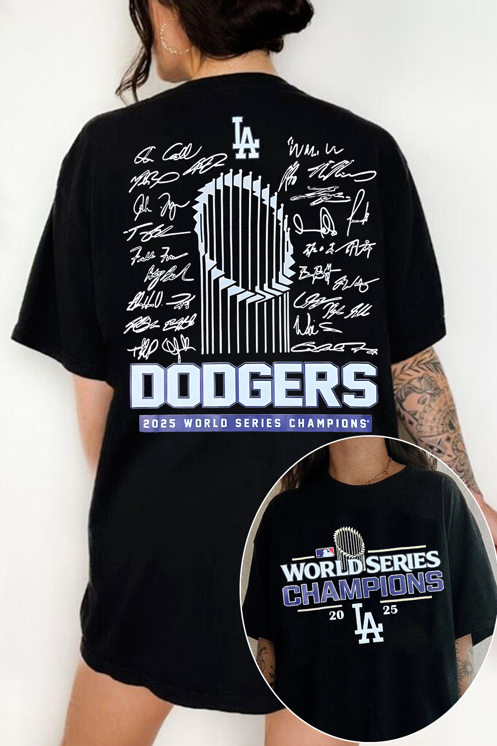 Dodgers 2025 World Series Champions Women Shirt