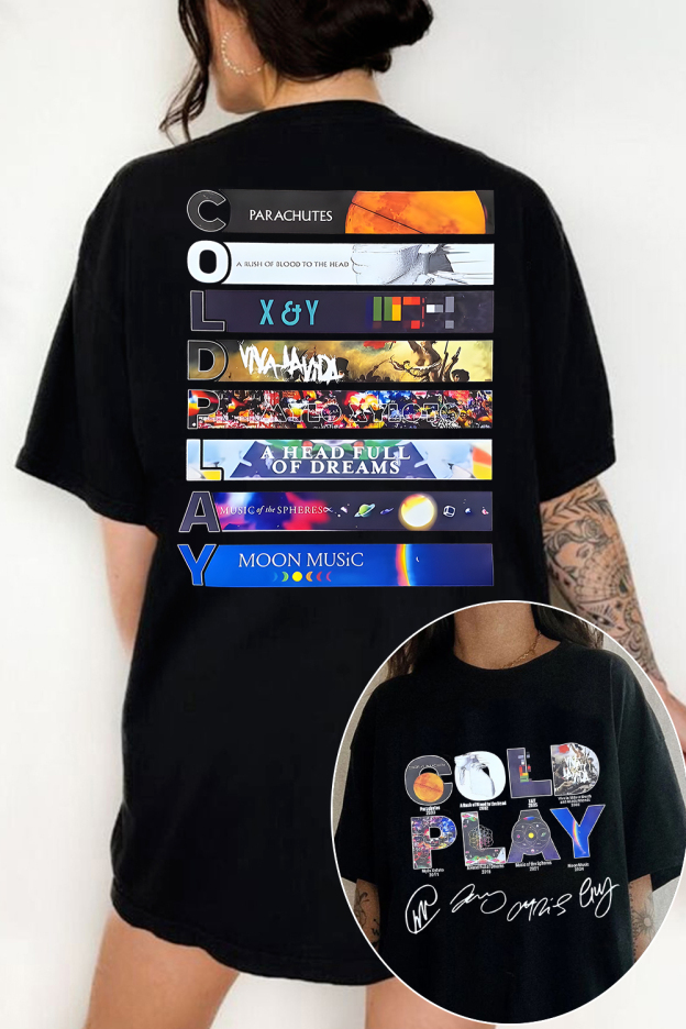 coldplay 2025 shirt For Women