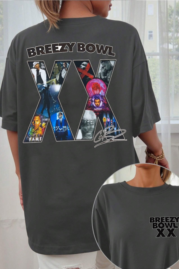 2 Sided chris b Graphic Shirt For Women