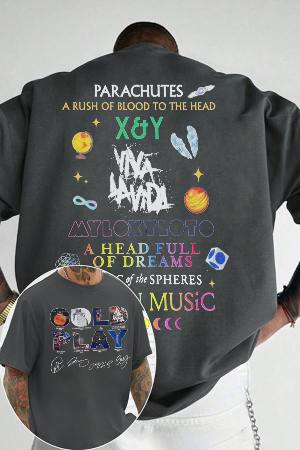 coldplay Both Side shirt