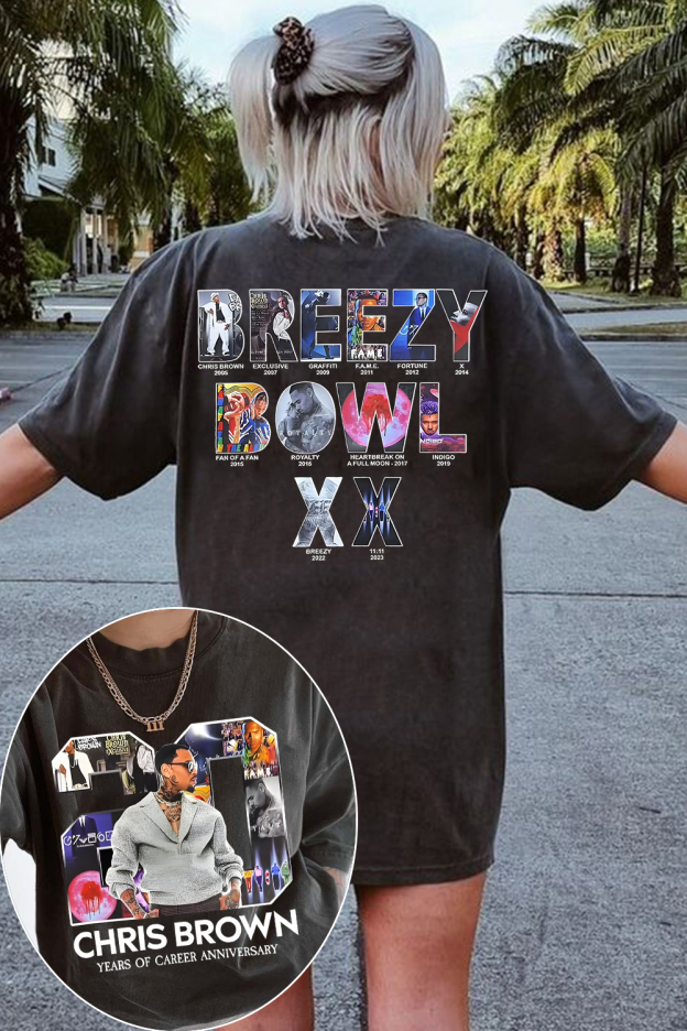 cb 2-side printed Tee For Women