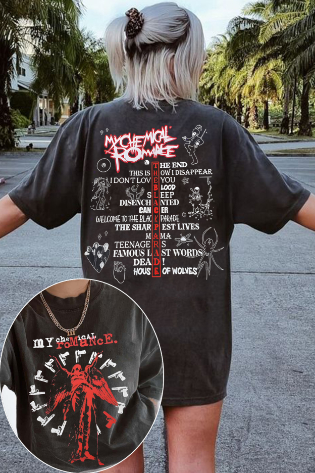 MCR 2-sided WOMEN printed tee