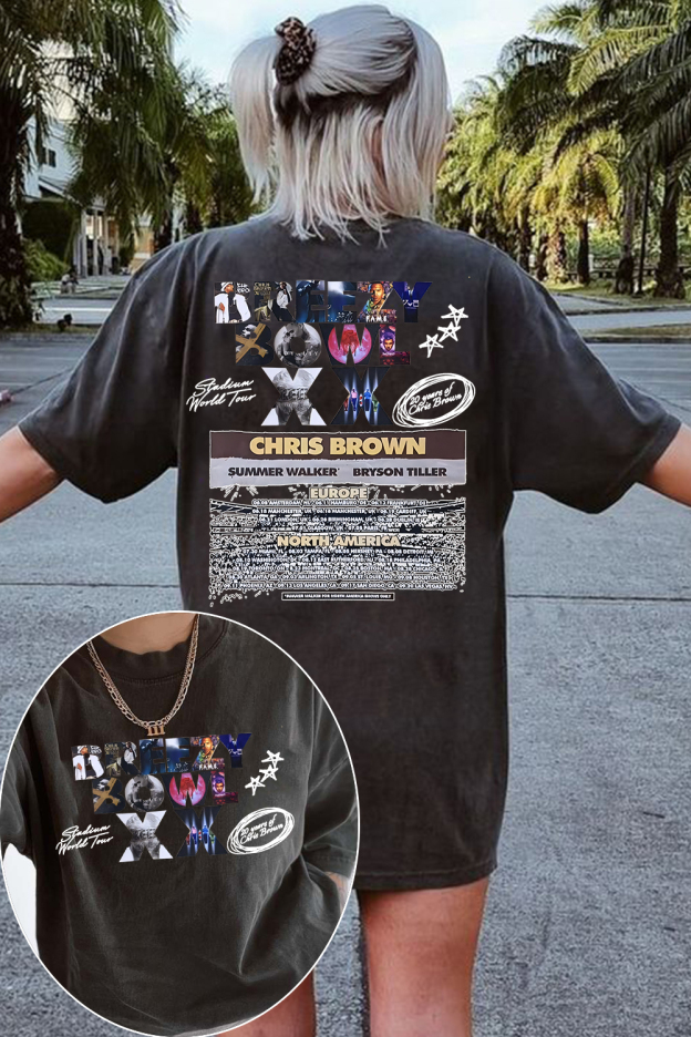 brezbowl double-sided printed T-shirt