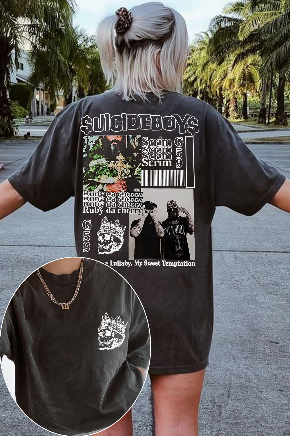 G59 2-sided printed WoMen TEE