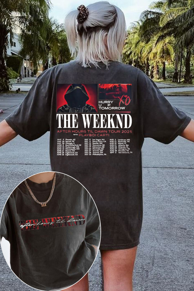 2025 theweeknd   T-SHIRT