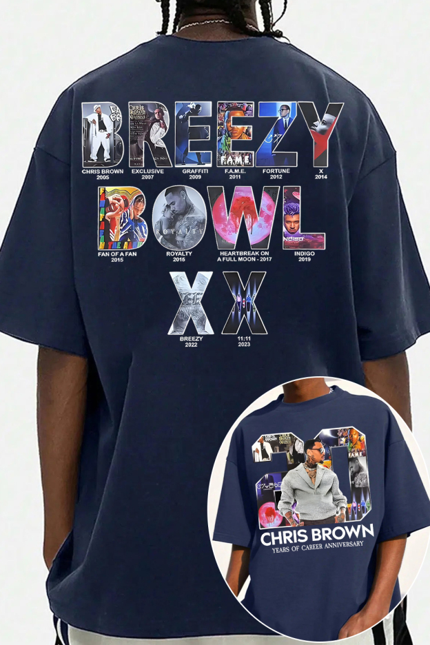 cb 2-side printed Tee