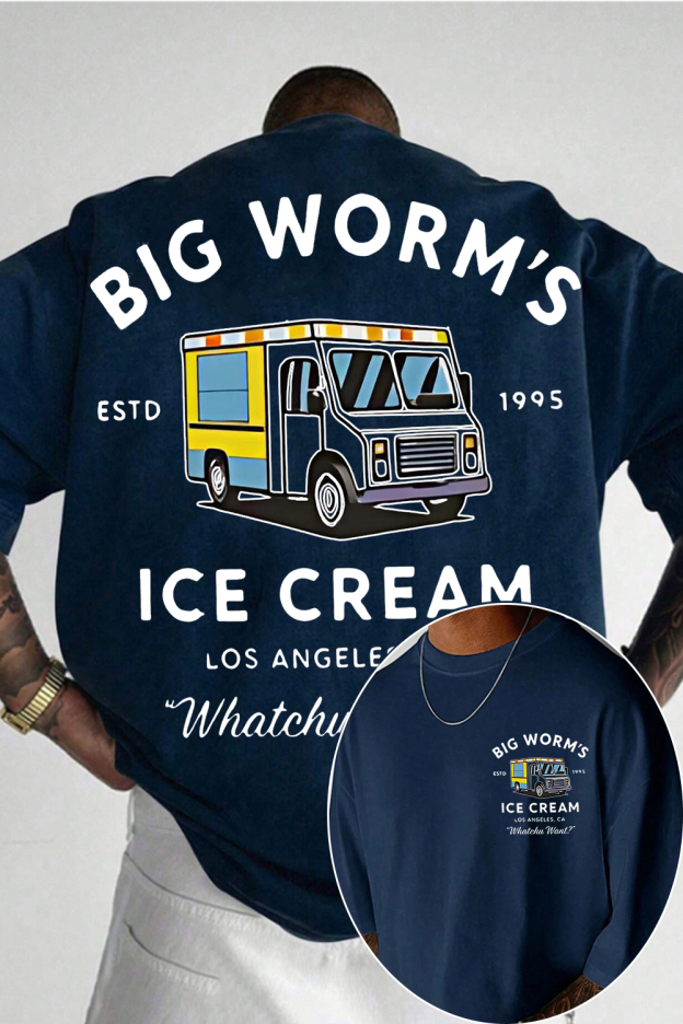 Big Worm Ice Cream Friday Movie Unisex Shirt