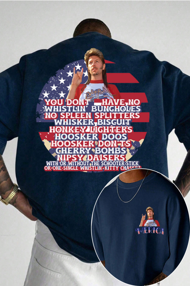 4th of July 2-sided T-shirt