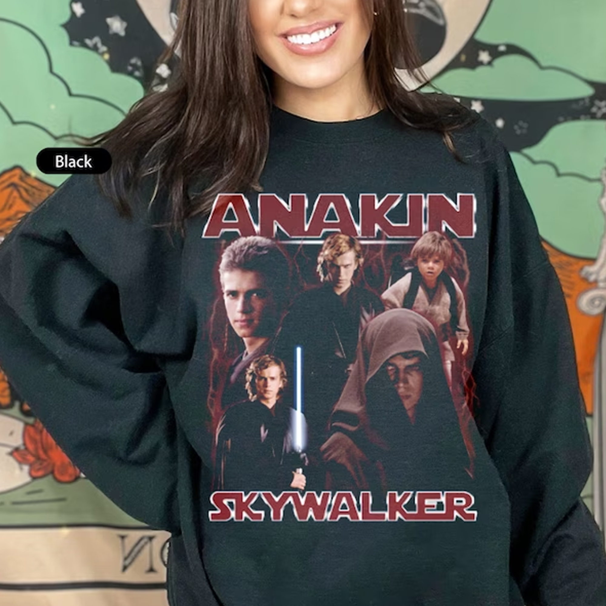 Anakin Skywalker Unisex 90s SweatShirt