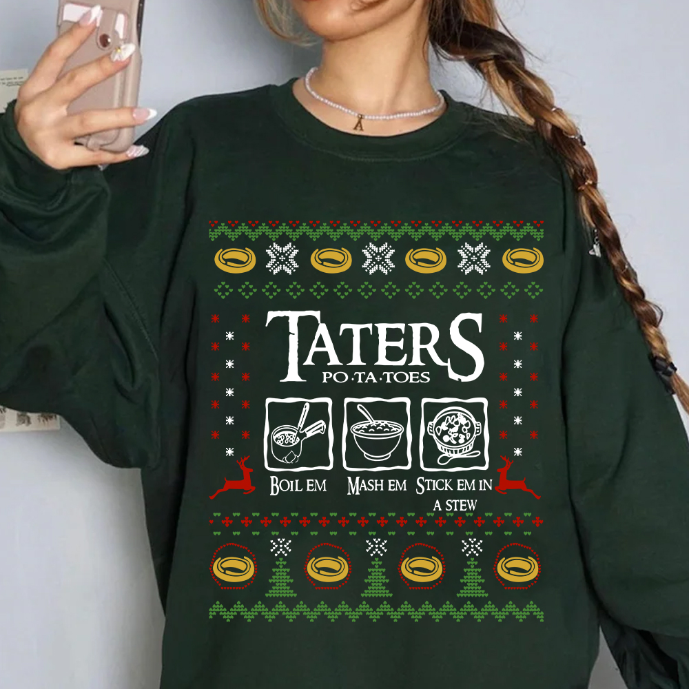 Lord of the Rings the season for potatoes Sweatshirt For Women
