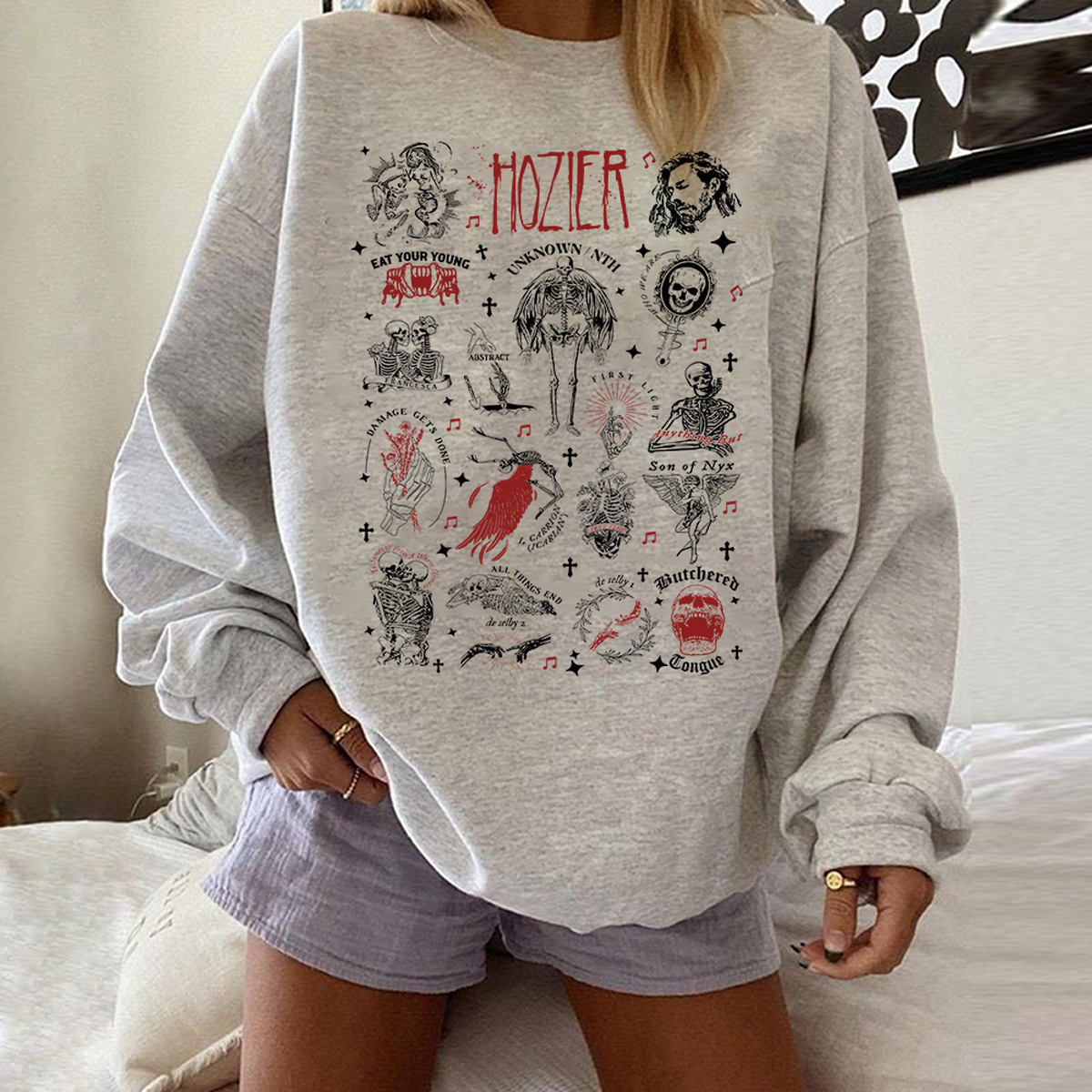 Hozier Unreal Unearth Album Sweatshirt
