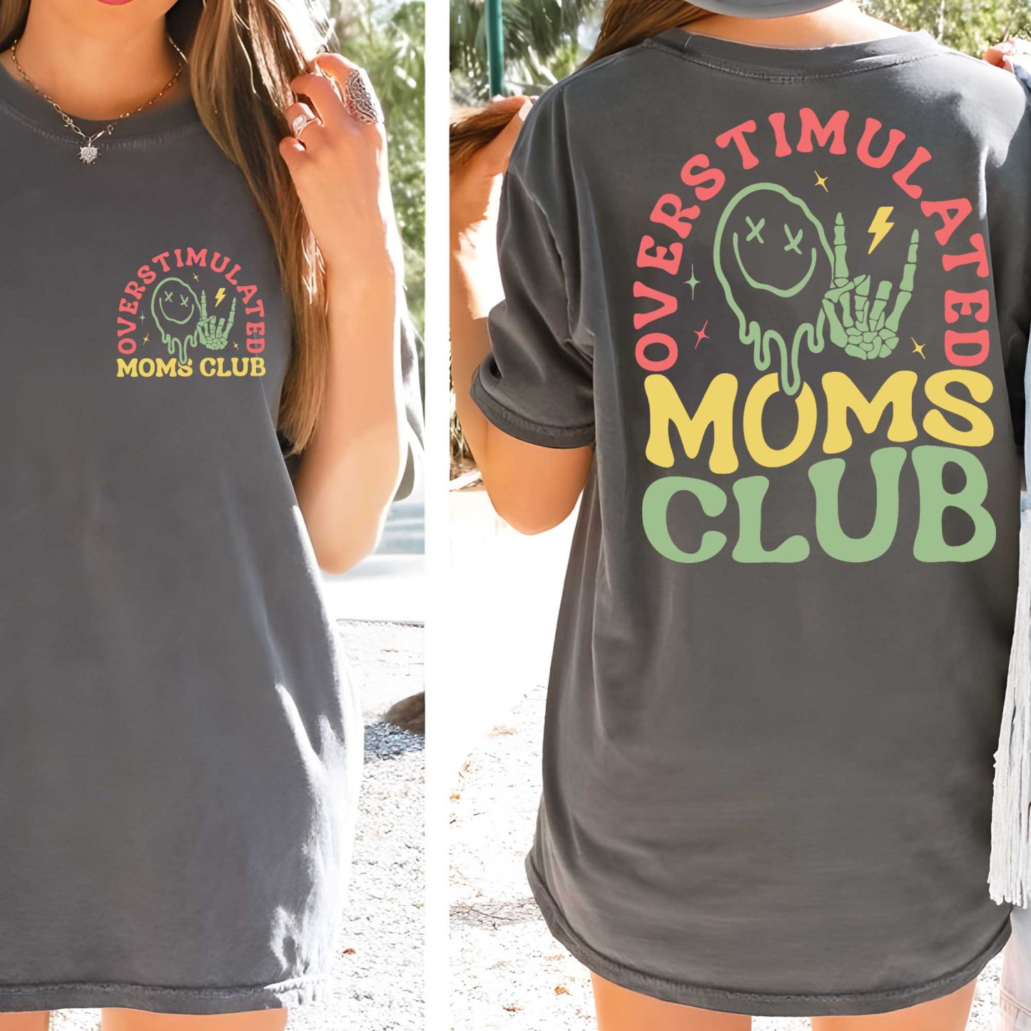 Overstimulated Moms Club Shirt
