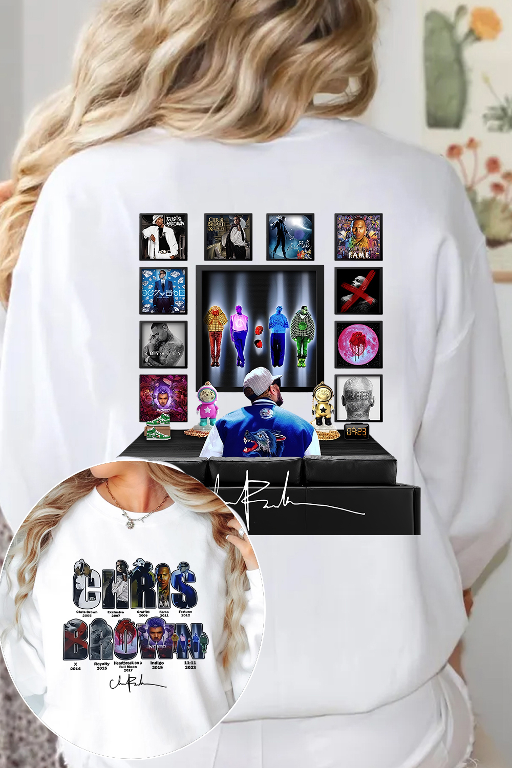 Chris Brown Concert Tee For Women
