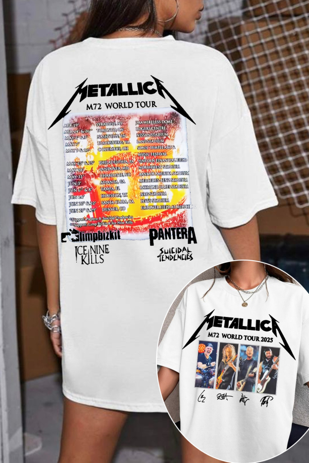 metallica rockband  T-SHIRT