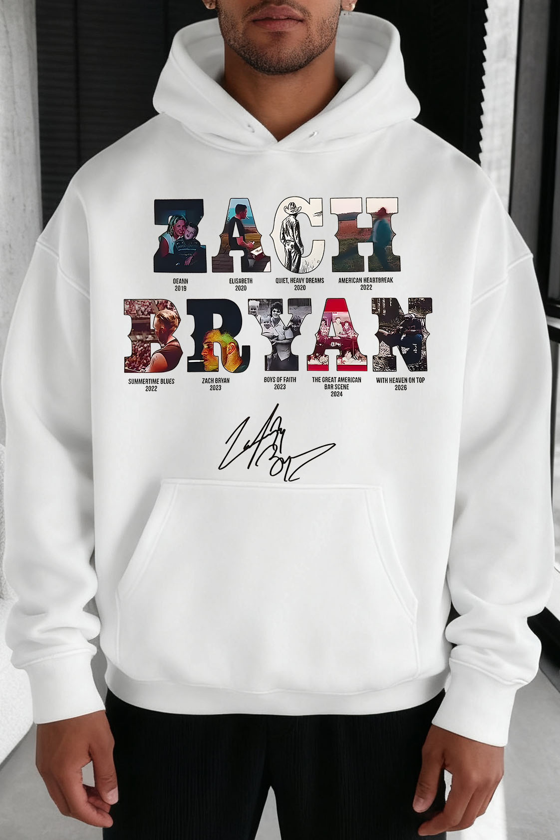 Zach Bryan Fans Hoodie
