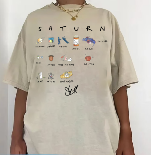 SZA Saturn Songs Shirt