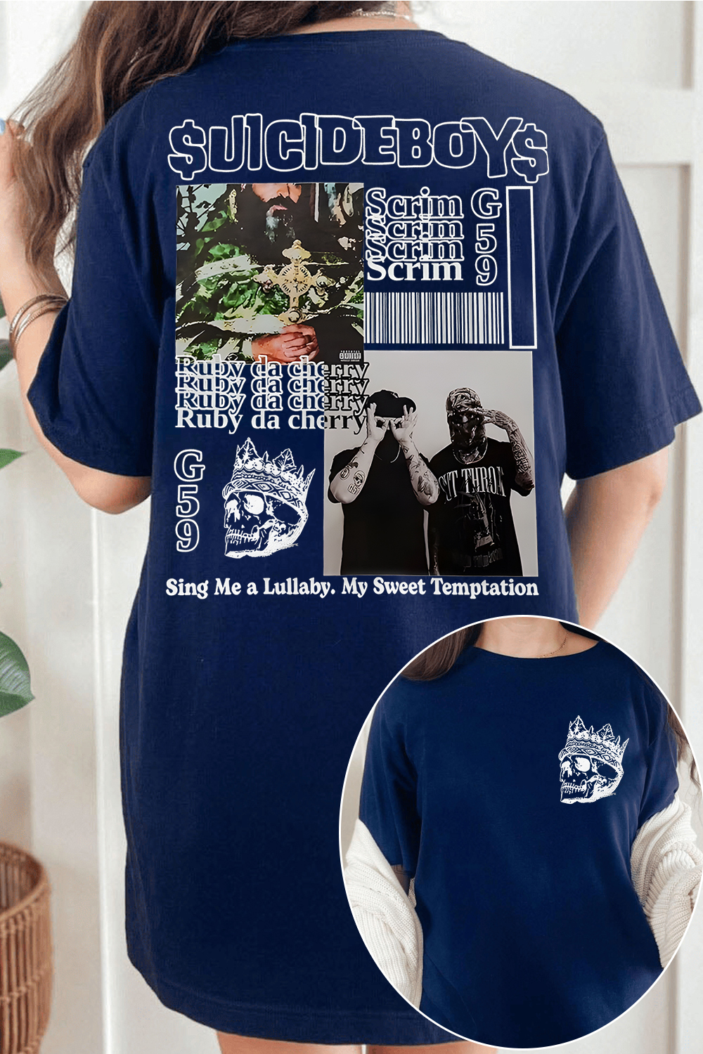 G59 2-sided printed WoMen TEE