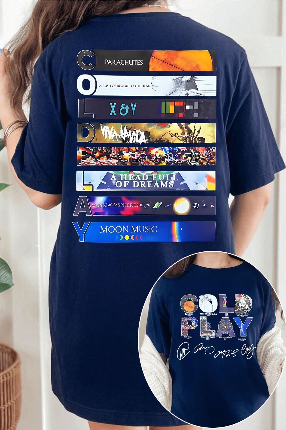 coldplay 2025 shirt For Women