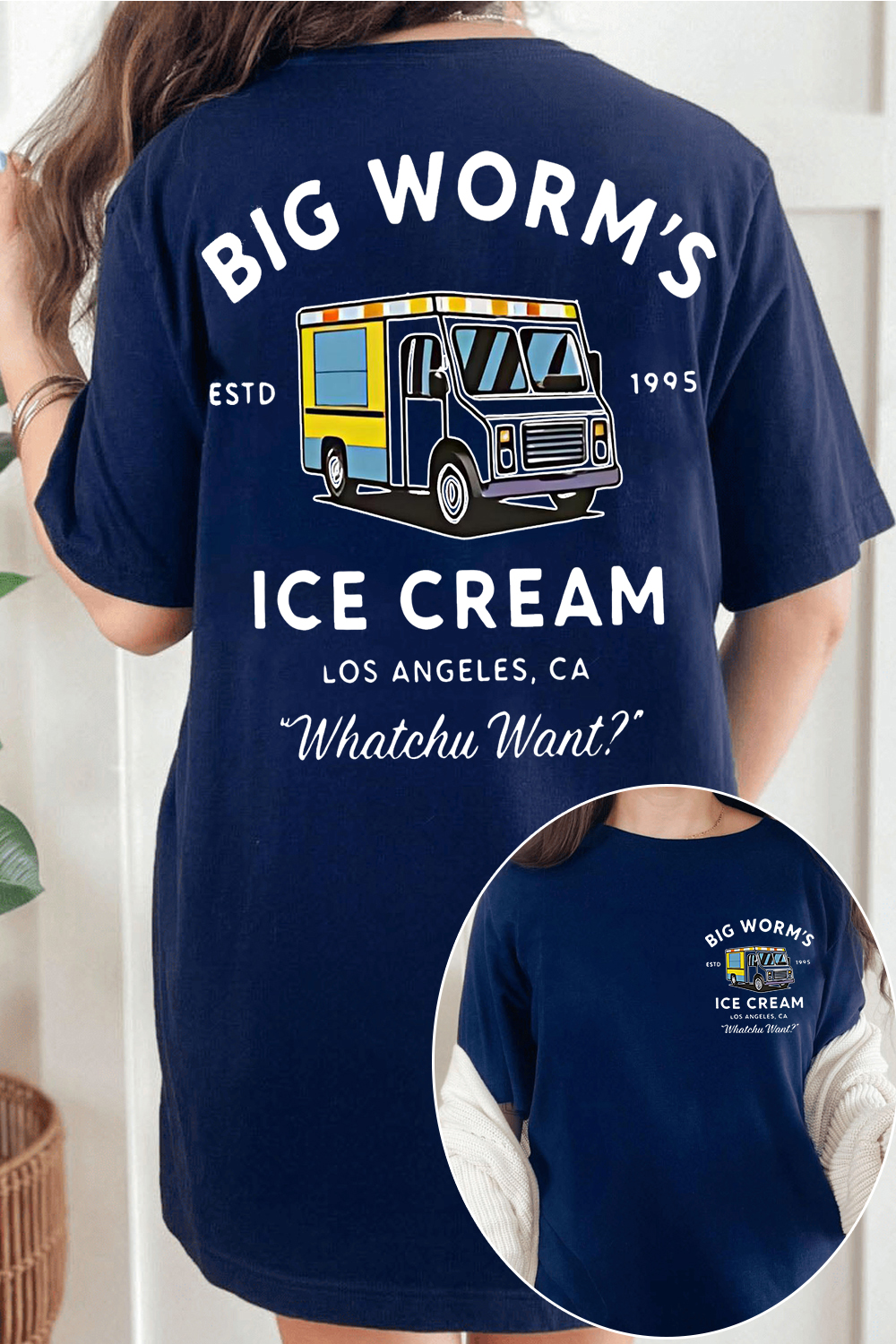 Big Worm Ice Cream Friday Movie Unisex Shirt