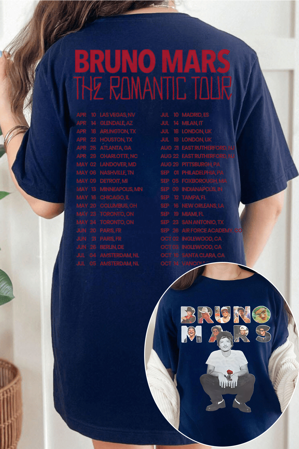 Bruno Mars Concert 🔥Tee