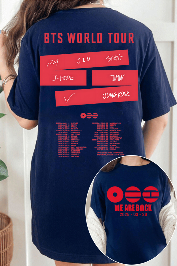 BTS Is Going On Tour🔥💜 Tee