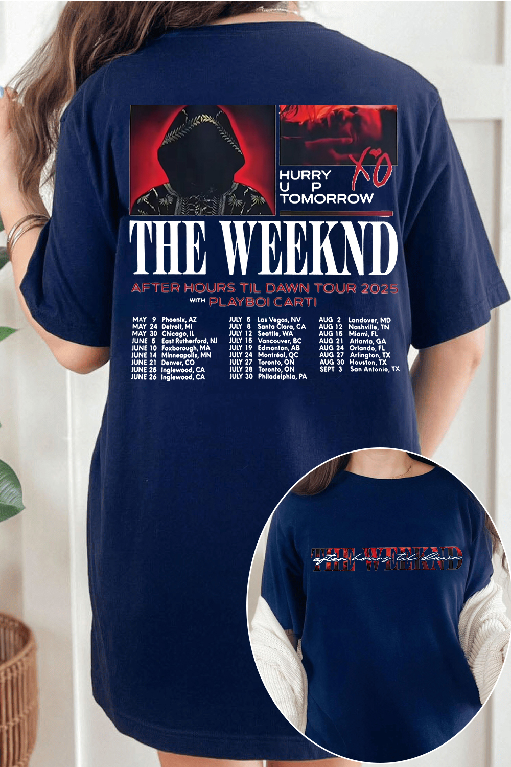 2025 theweeknd   T-SHIRT