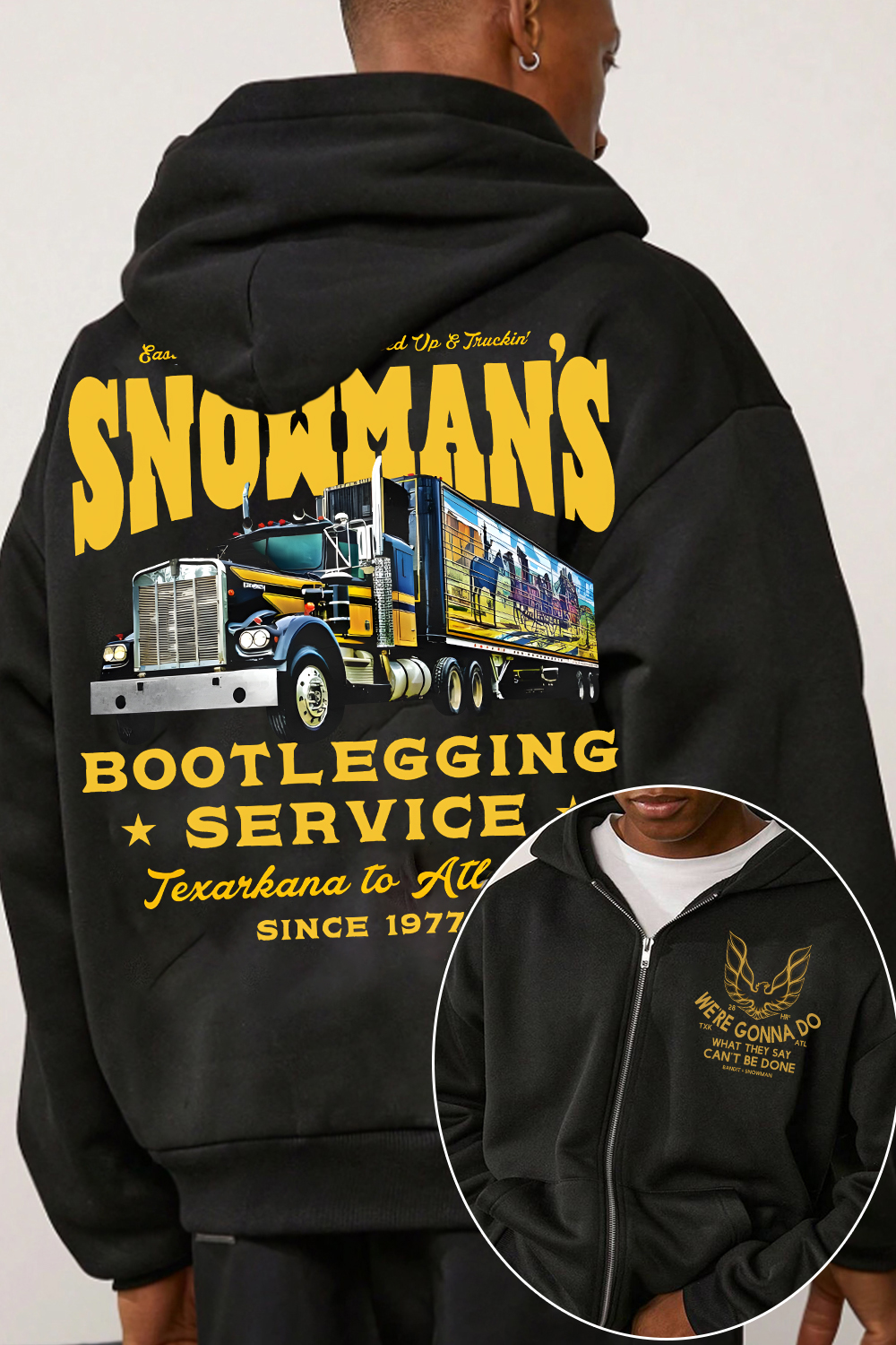 Smokey and the Bandit Movie Unisex Zip Hoodie