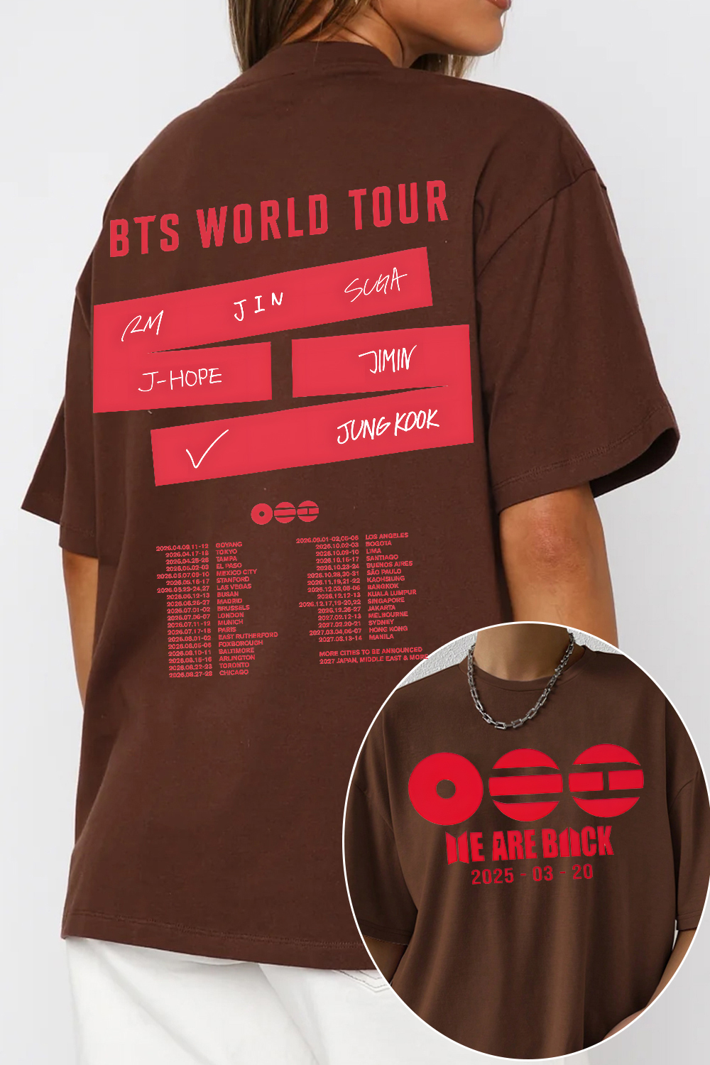 BTS Is Going On Tour🔥💜 Tee