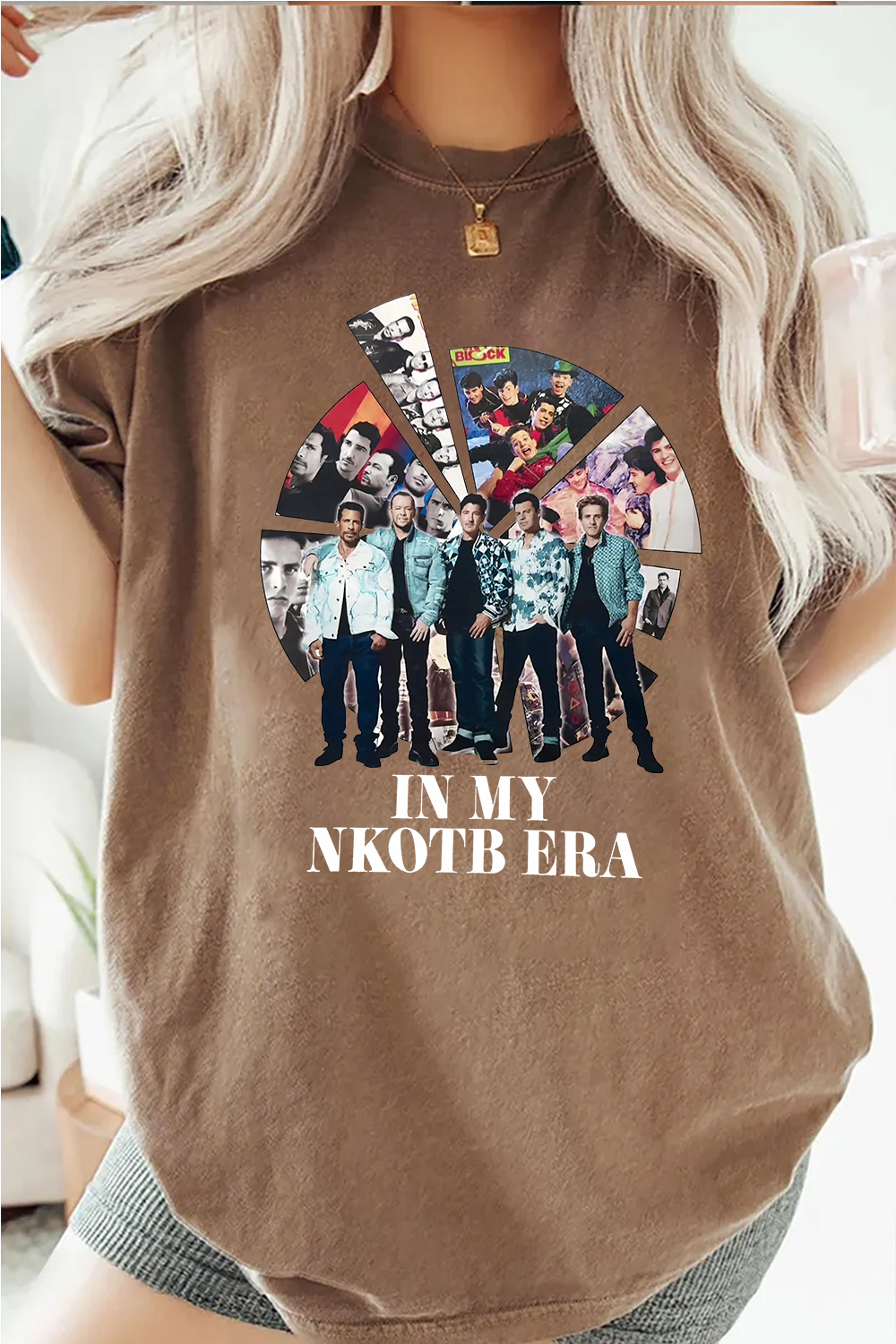 nkotb short sleeve loose t-shirt