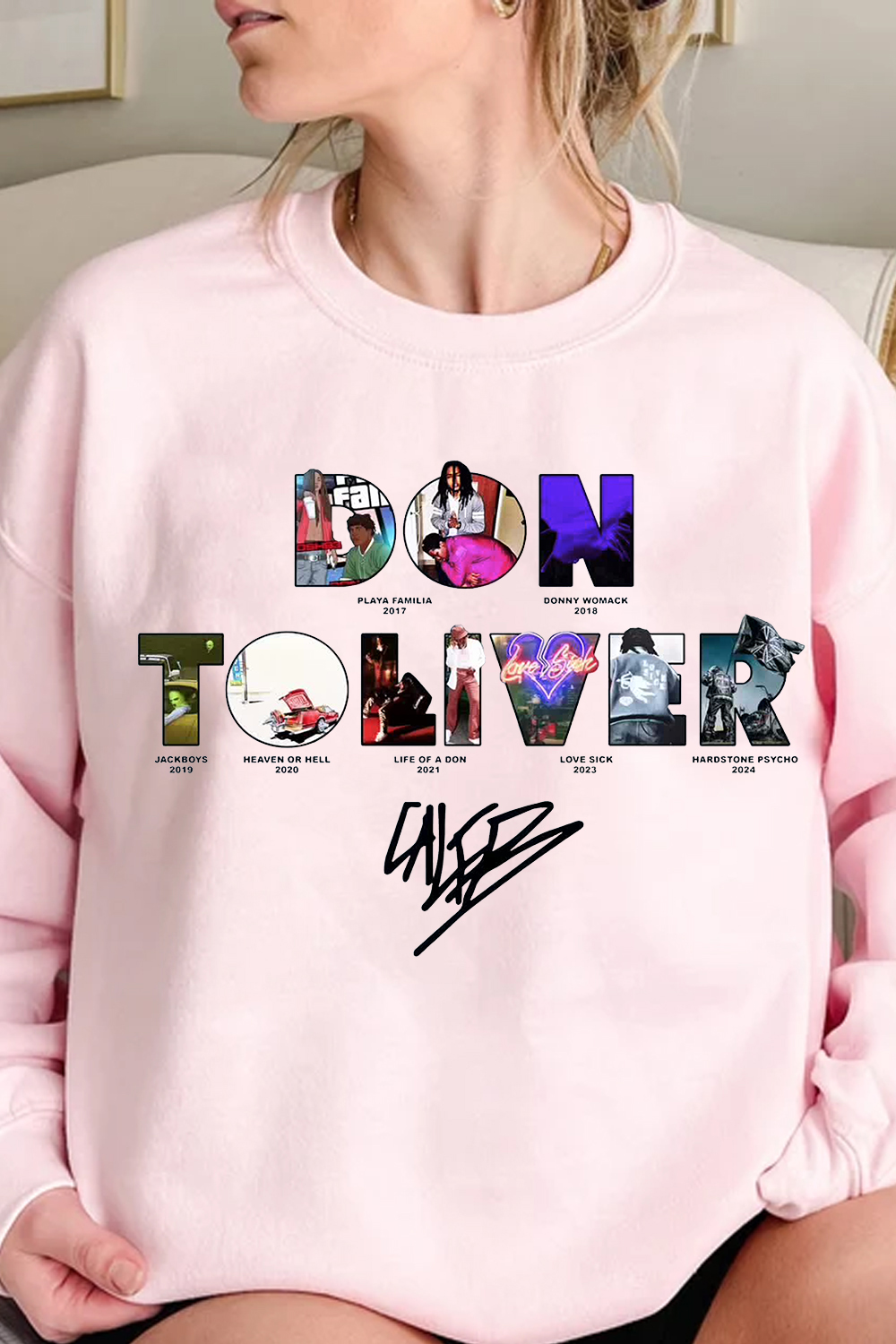 Don Toliver Albums Crew Neck Sweatshirt