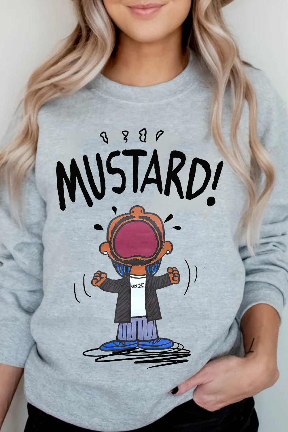 kendricklamar crew neck sweatshirt