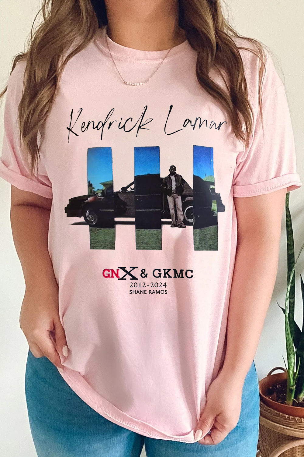 Kendricklamar casual round neck t-shirt