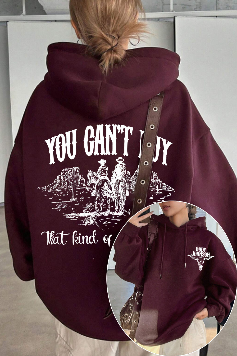 cody johnson women hoodie