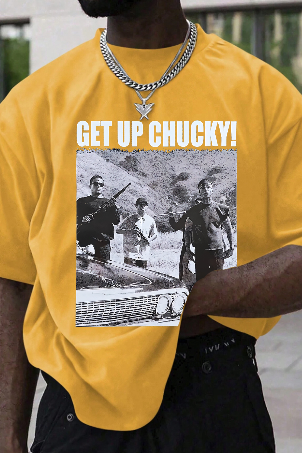 GET up, Chucky T-Shirt