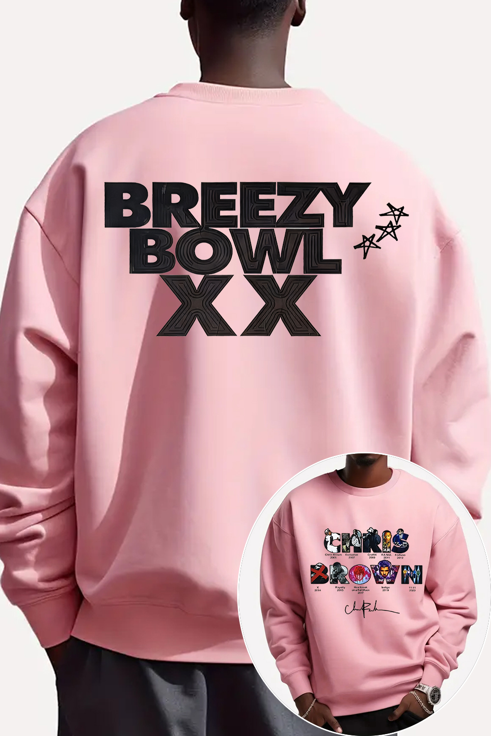 Breezy Bowl XX Tour🔥 crew neck long sleeve sweatshirt