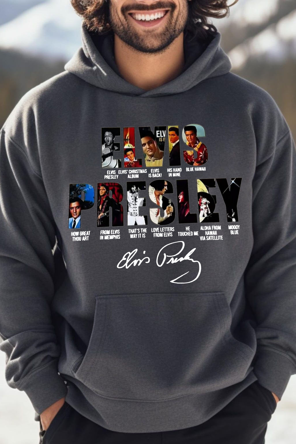 Love My E men's hoodie