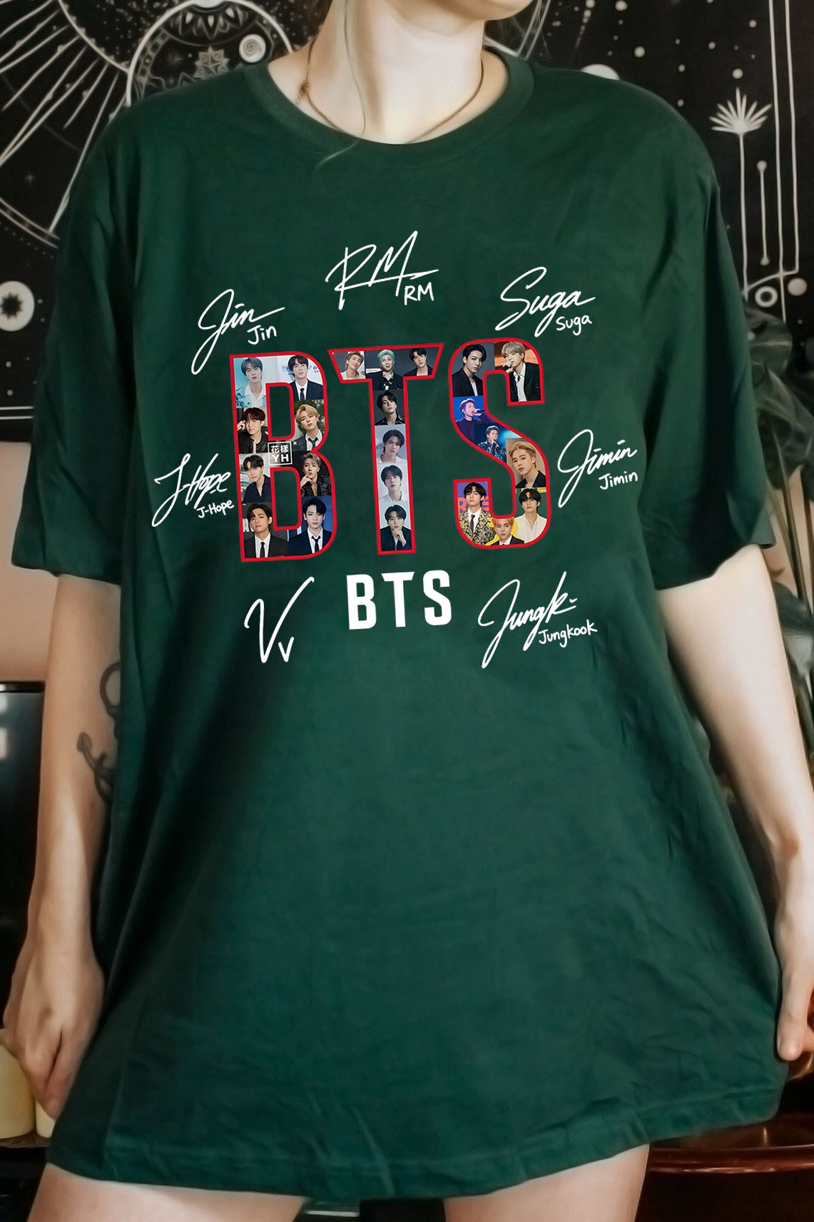 BTS Signature Print Tee