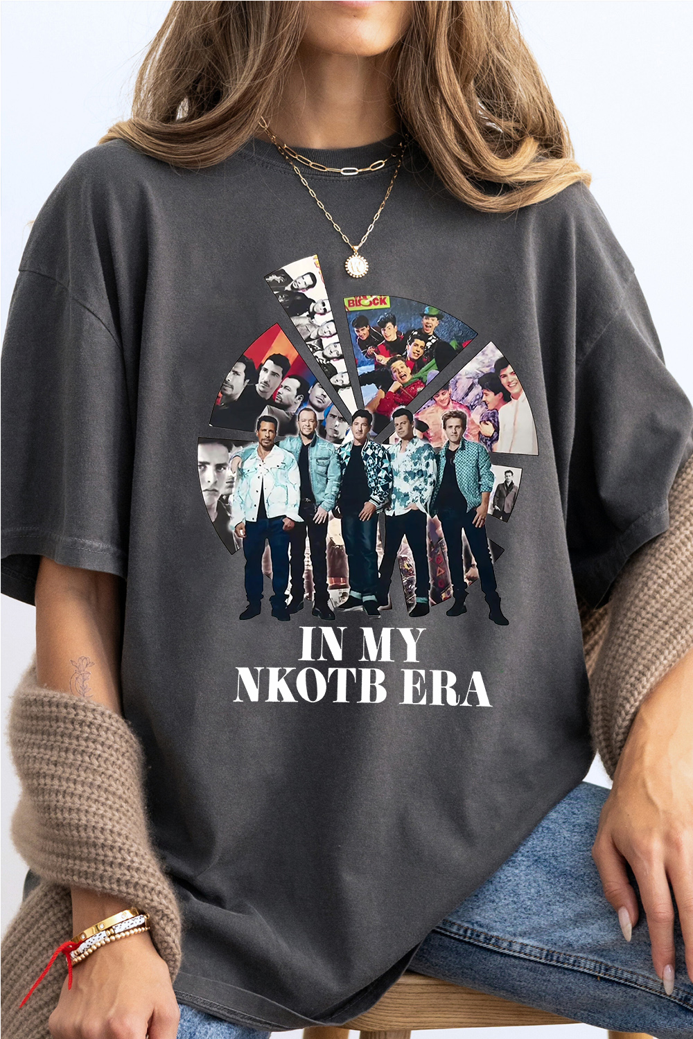 nkotb short sleeve loose t-shirt