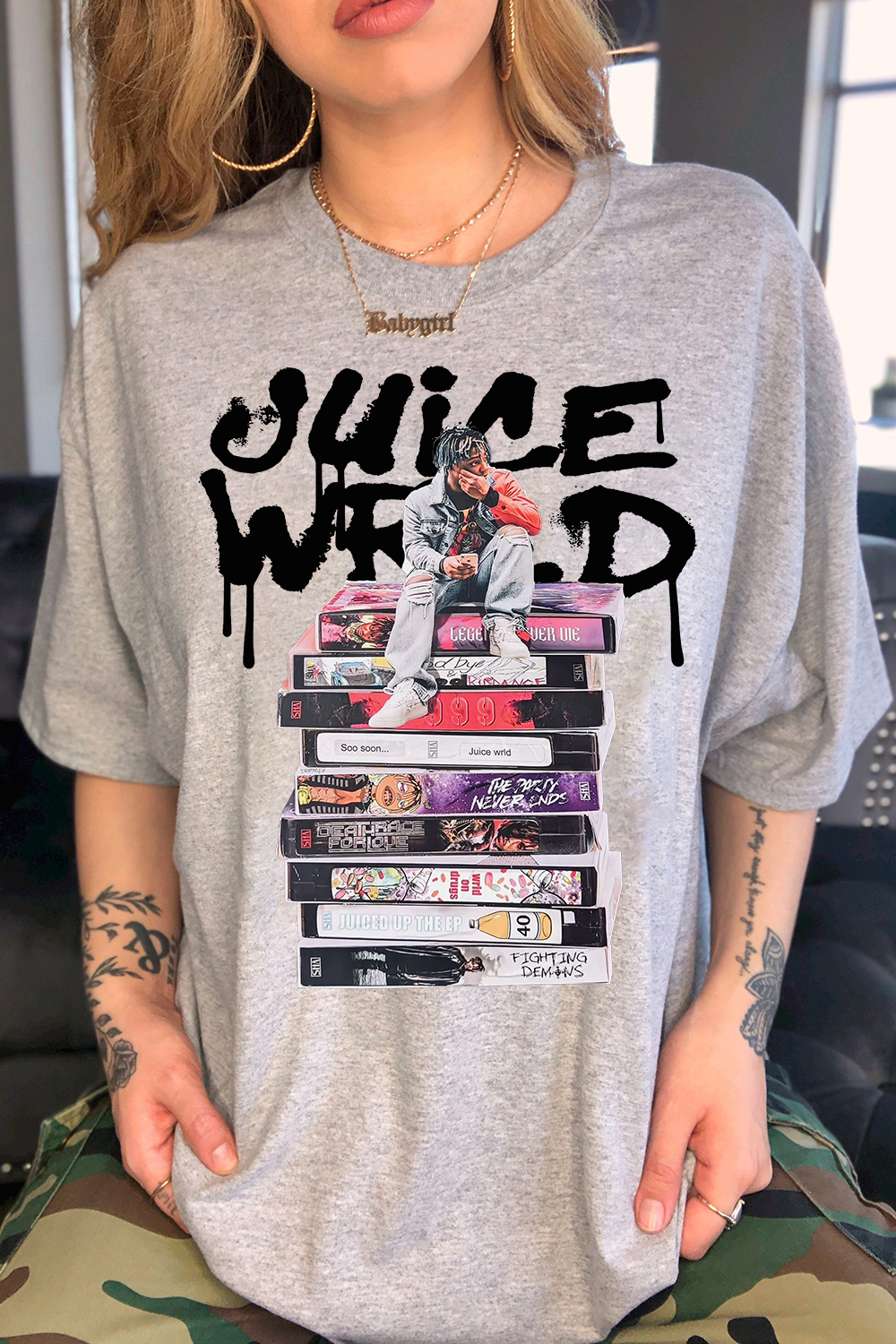 Juicewrld crew neck T-shirt