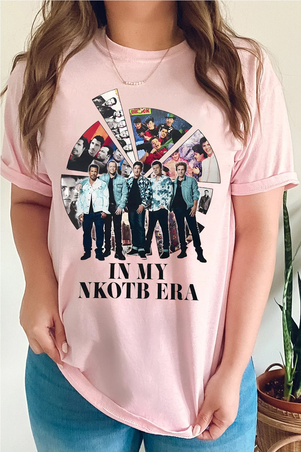 nkotb short sleeve loose t-shirt