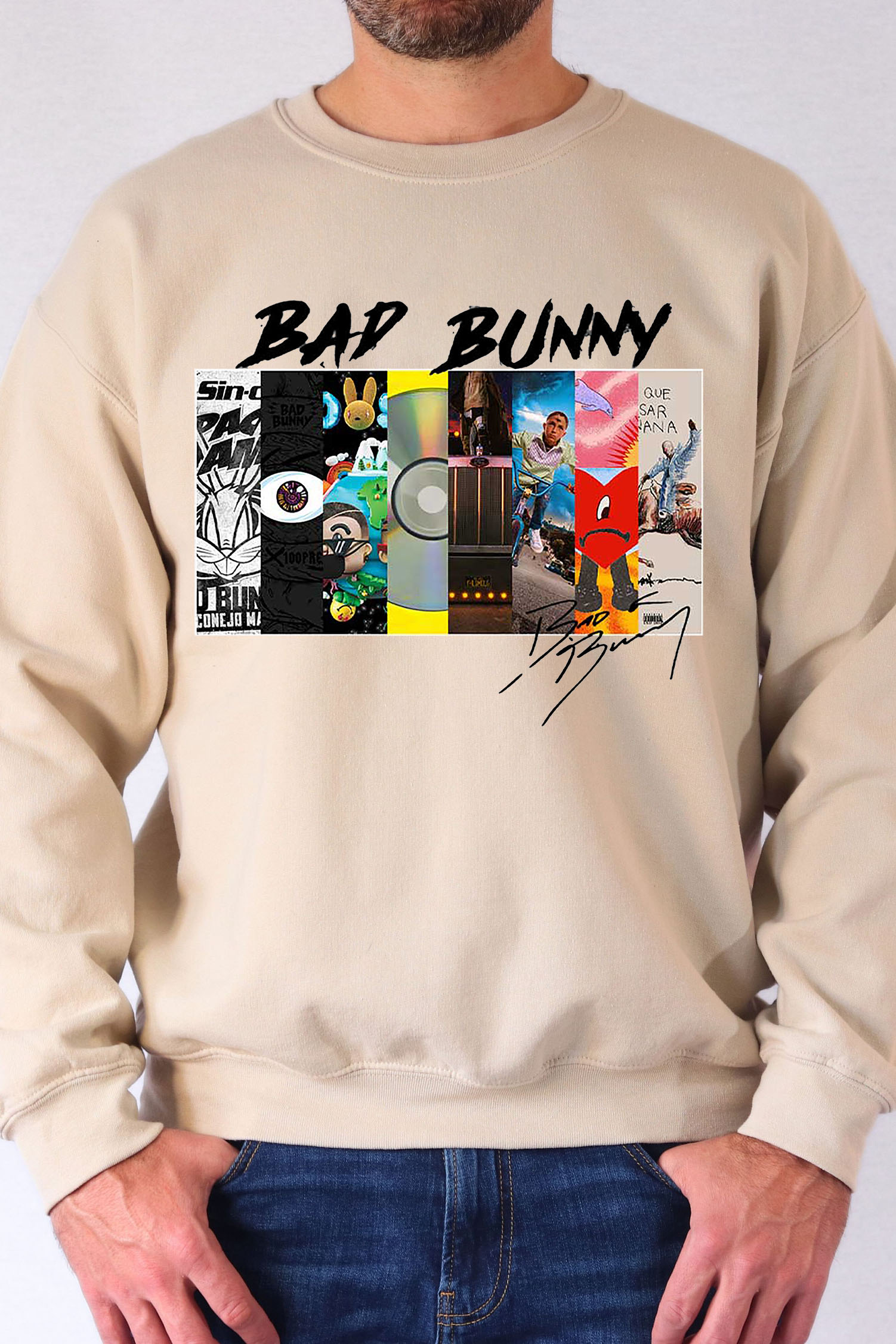 Bad Bunny Signature Men Sweatshirt