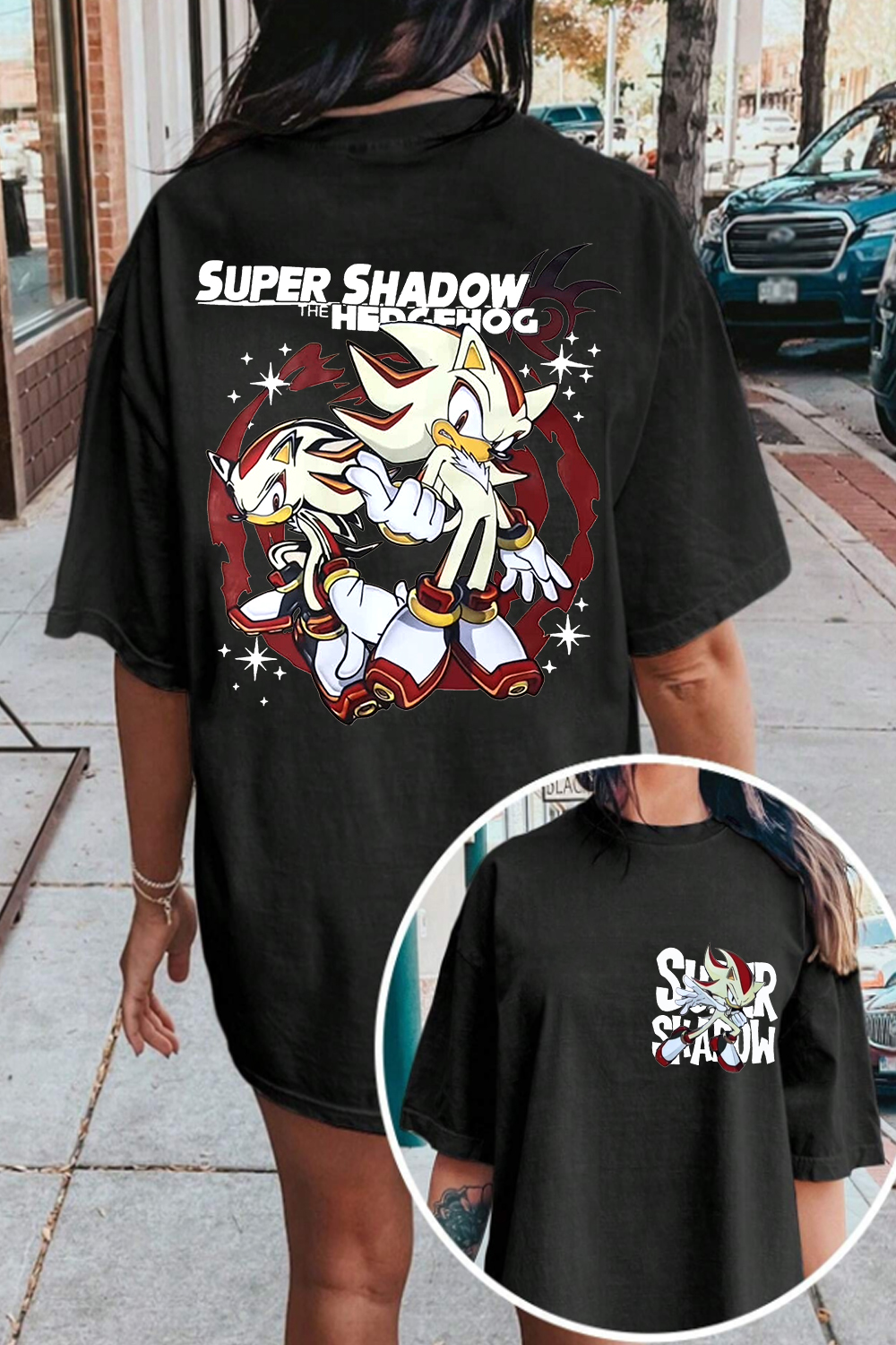 Shadowthehedgehog short sleeve T-shirt