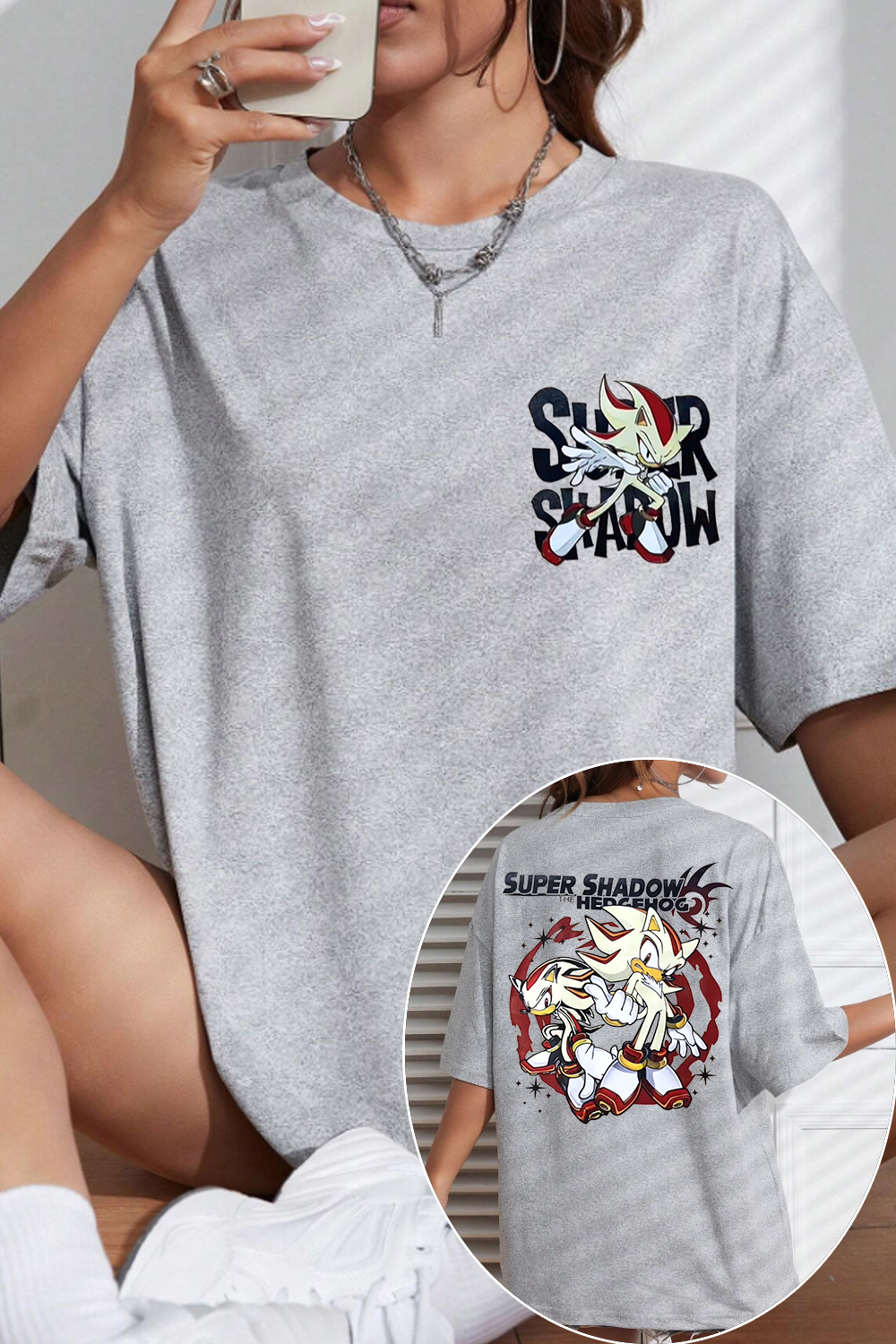 Shadowthehedgehog short sleeve T-shirt