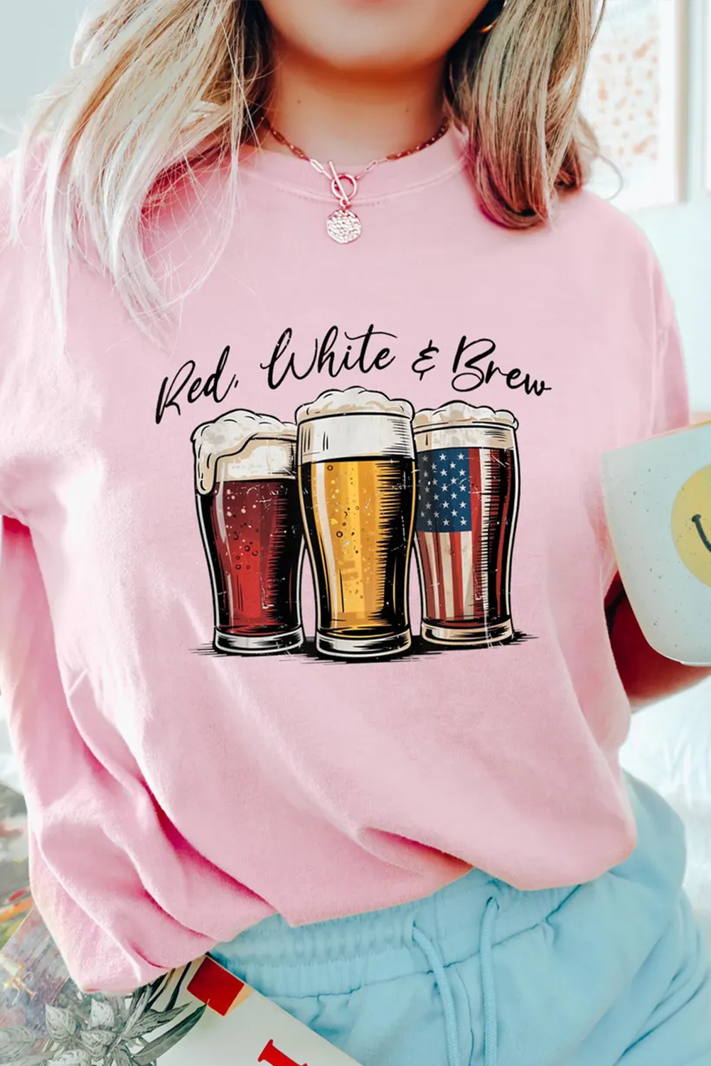 Red White And Brew Social Club T-shirt